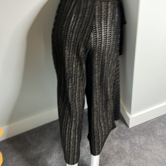 Anthropologie Blake Striped Wrap Pant size small cotton pockets - Picture 8 of 11
